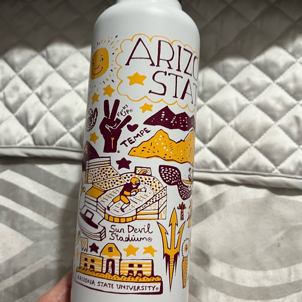 Arizona State University Themed Art Bottle, new!!!!! 24oz